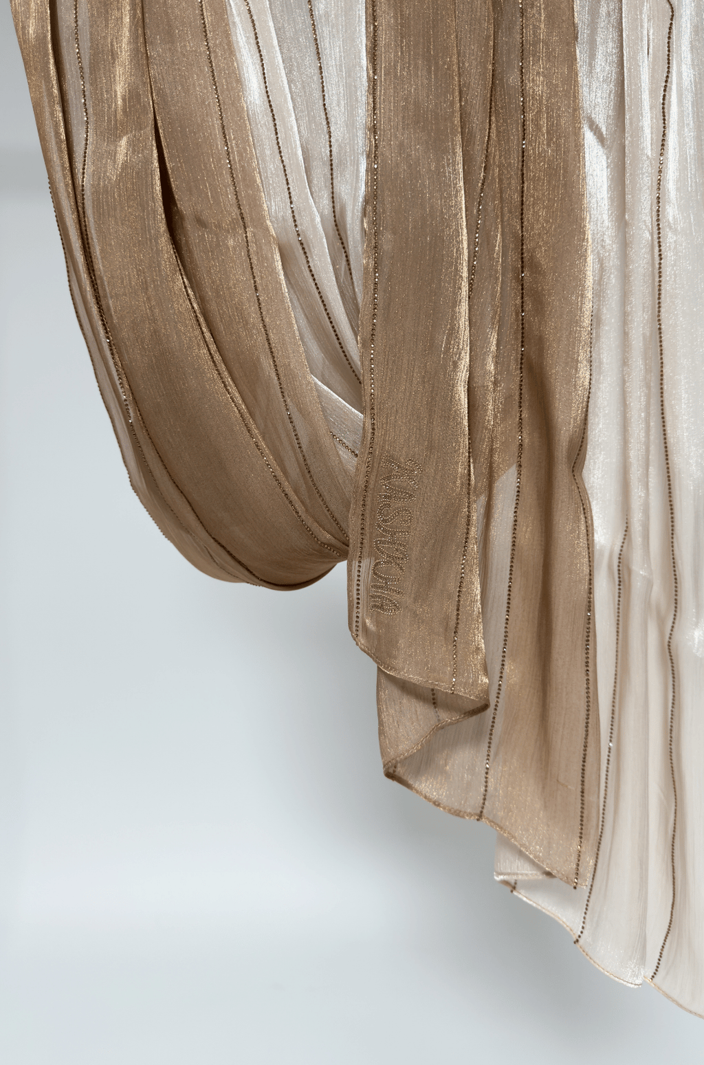 Shimmer Organza With Stones