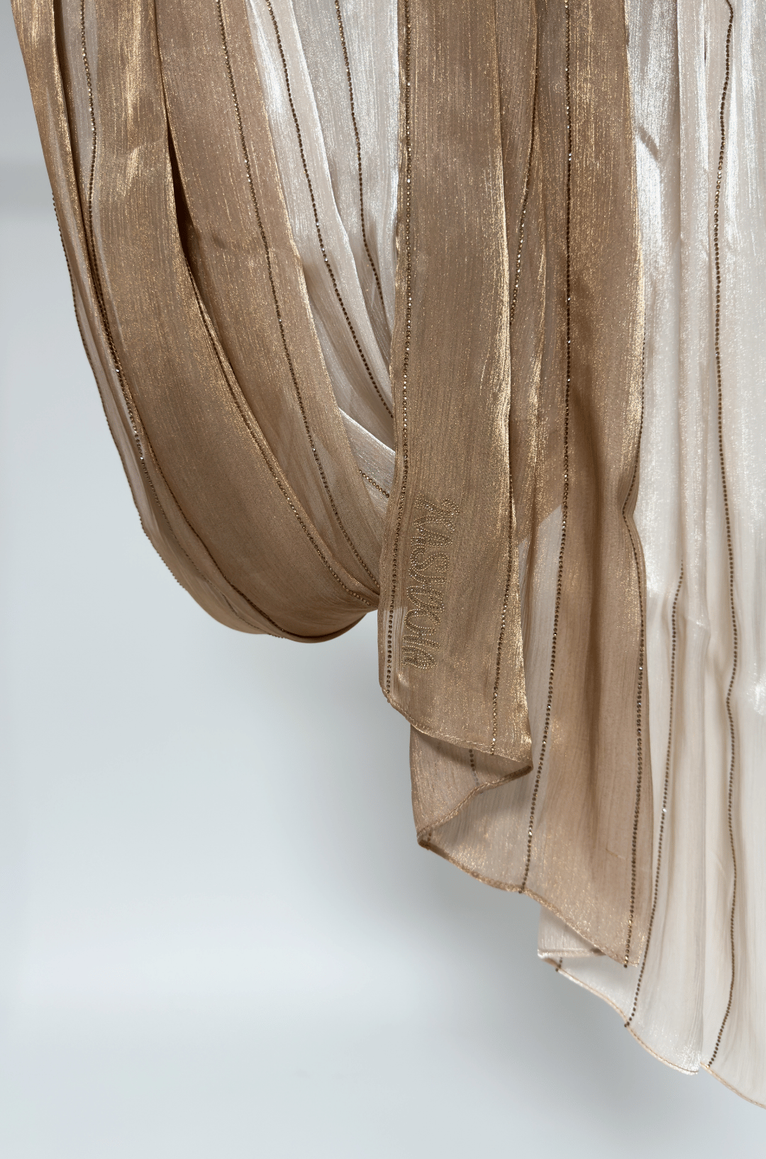 Shimmer Organza With Stones