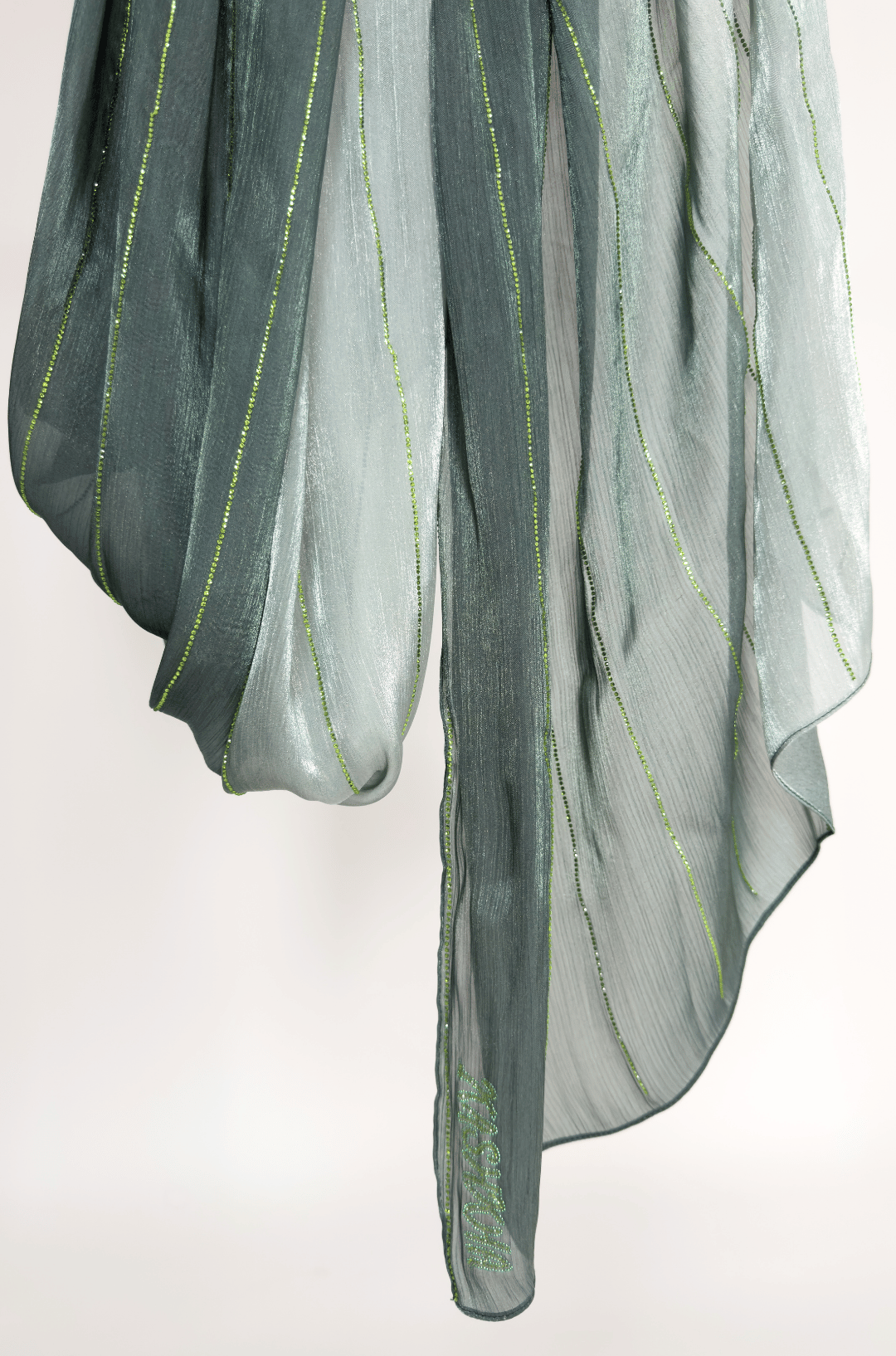 Shimmer Organza With Stones