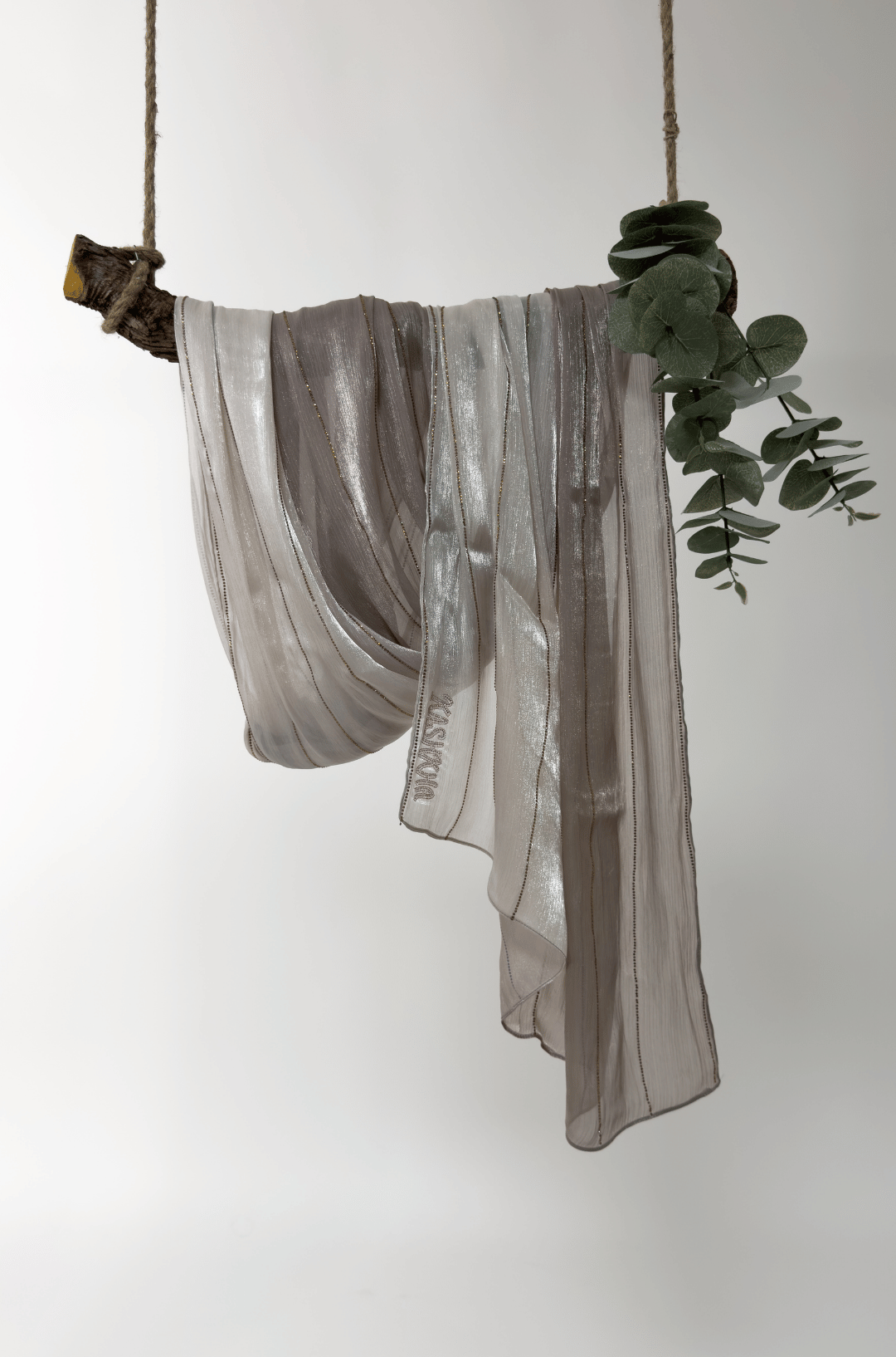 Shimmer Organza With Stones