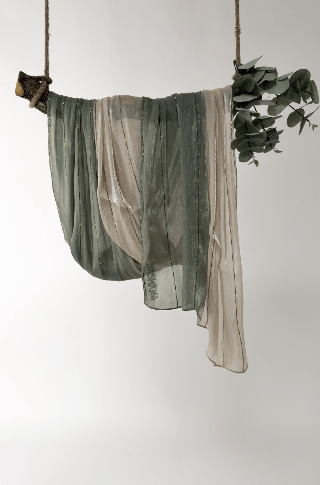 Shimmer Organza With Stones