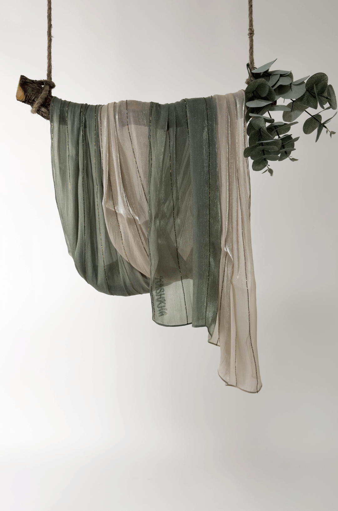 Shimmer Organza With Stones