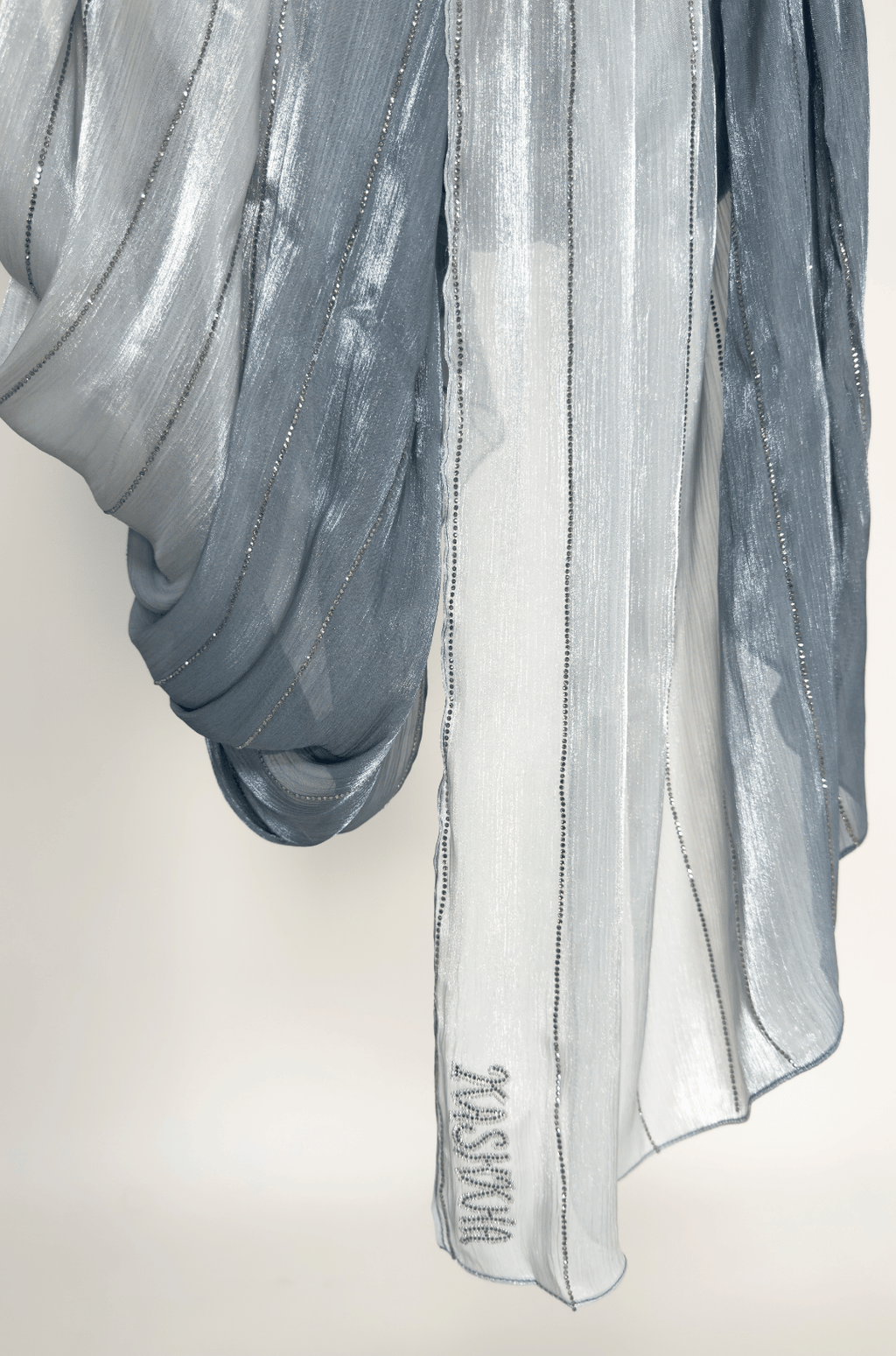 Shimmer Organza With Stones