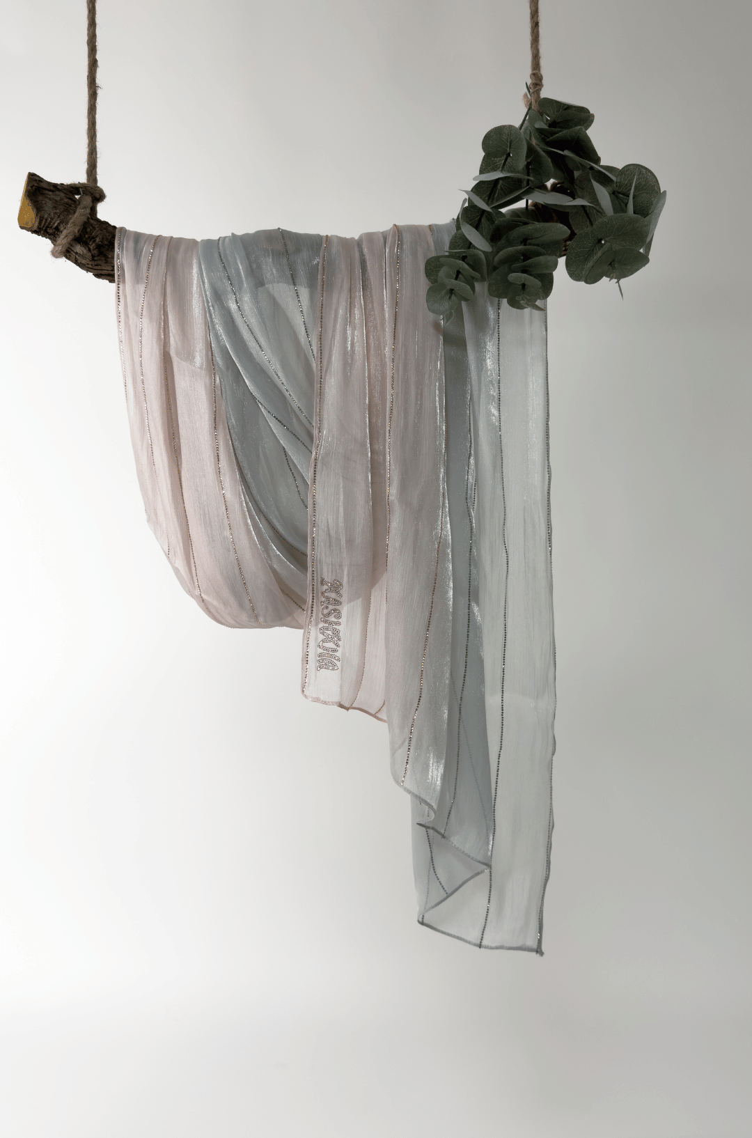 Shimmer Organza With Stones