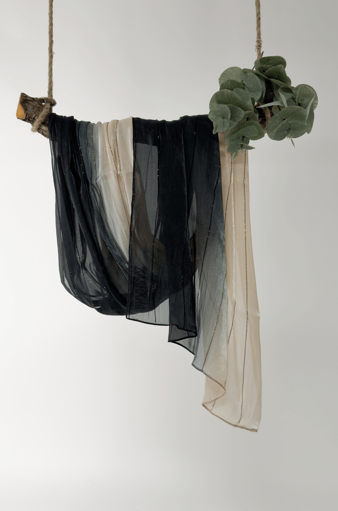 Shimmer Organza With Stones