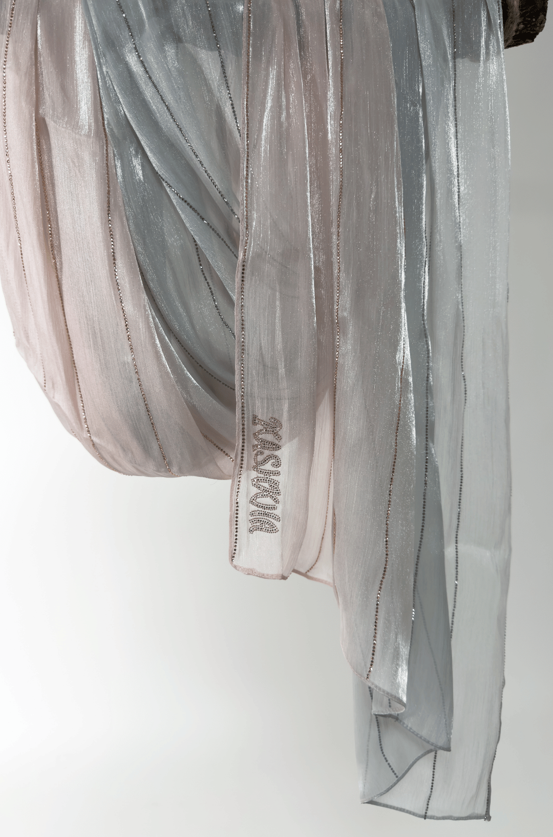 Shimmer Organza With Stones