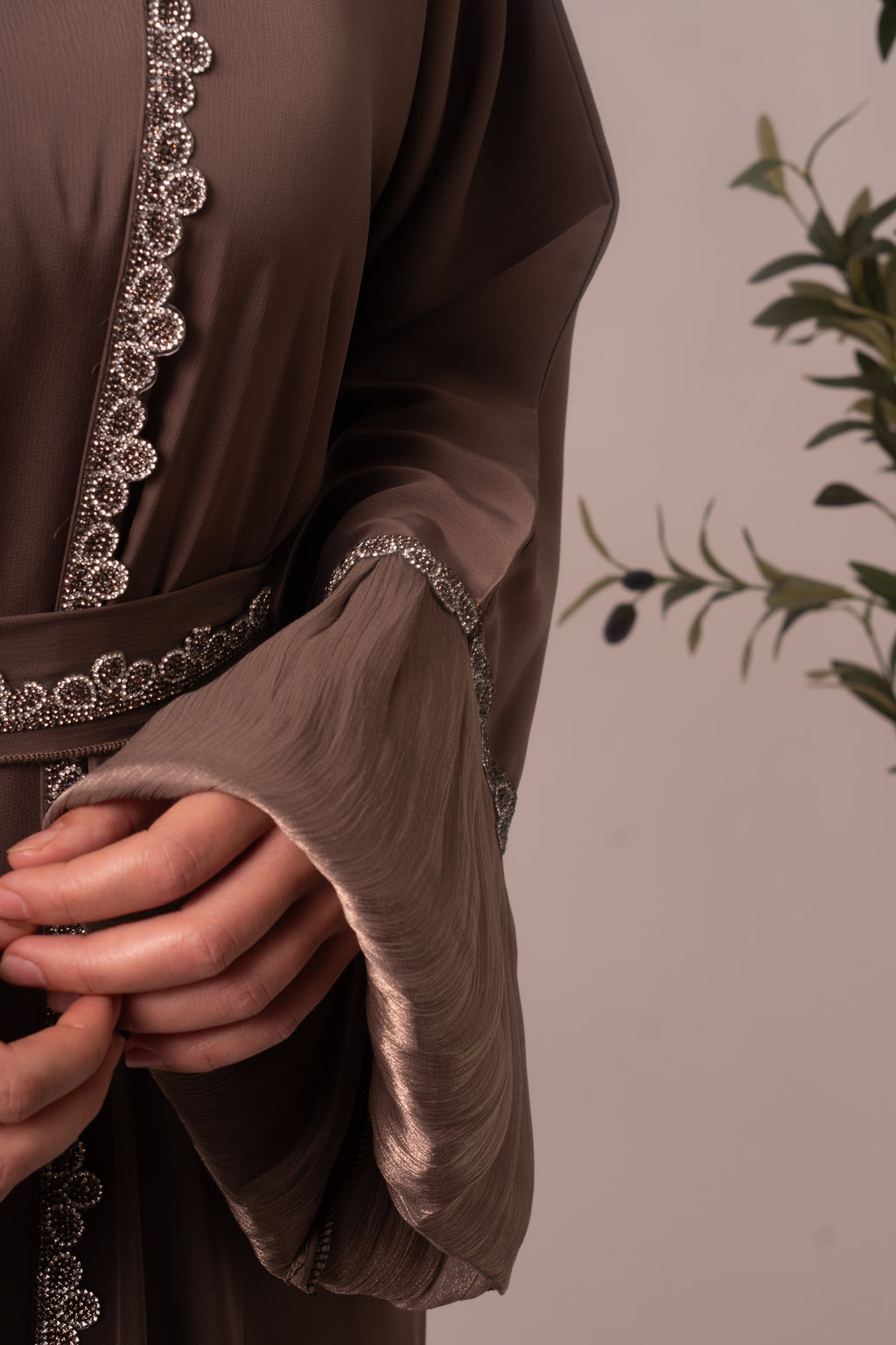 Elegenate Seiden Abaya