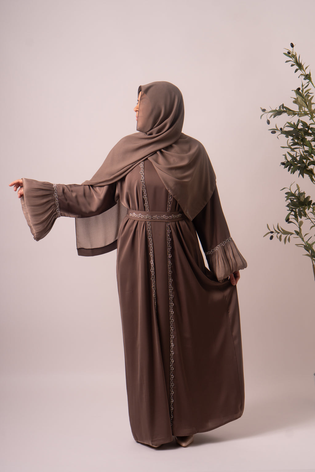 Elegenate Seiden Abaya