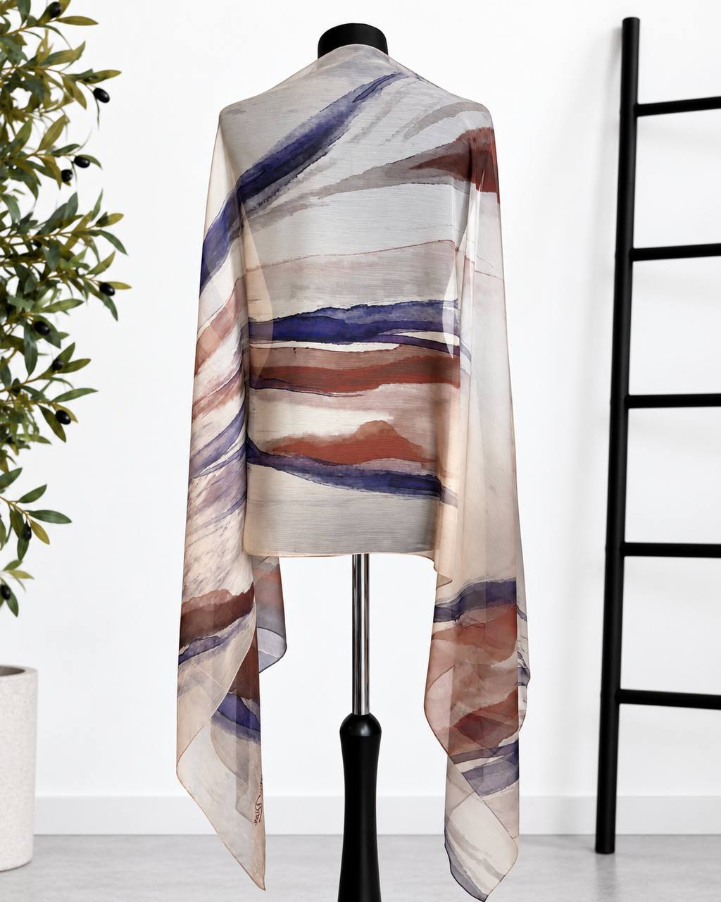 Soft Harmony Hijab-Crepon